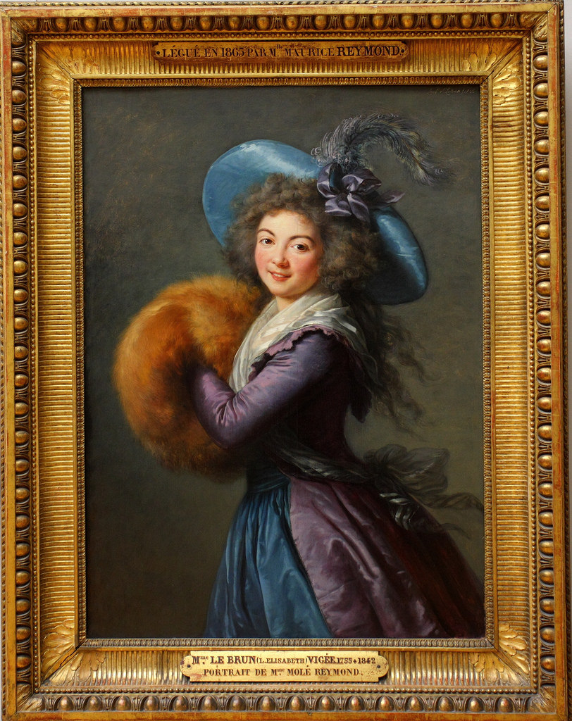 Portrait of Madame Molé-Reymond, actress of the commedia dell’arte