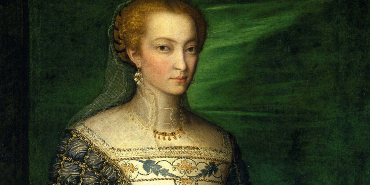 1568 – Bernardino Campi, Portrait of a Woman