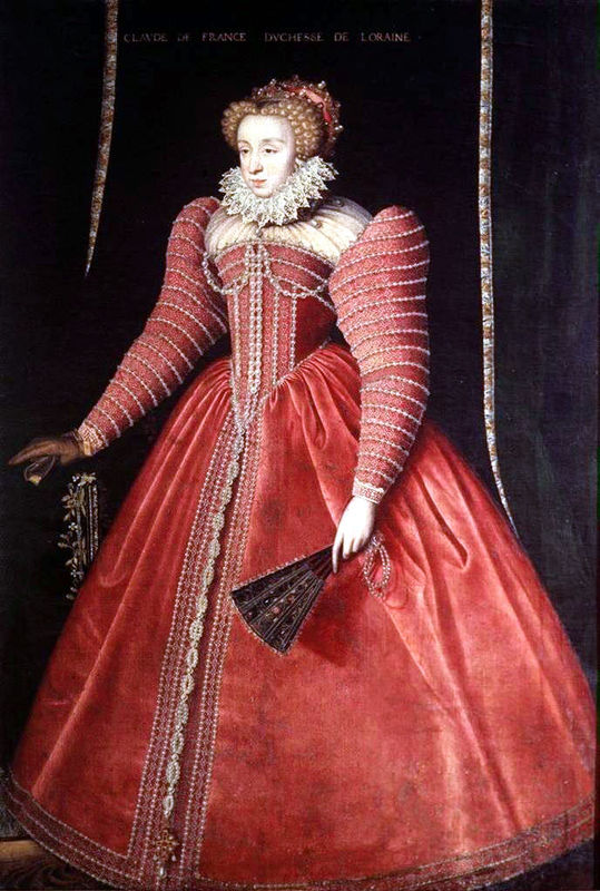 Portrait of Claude of Valois (1547-1575) Duchess of Lorraine