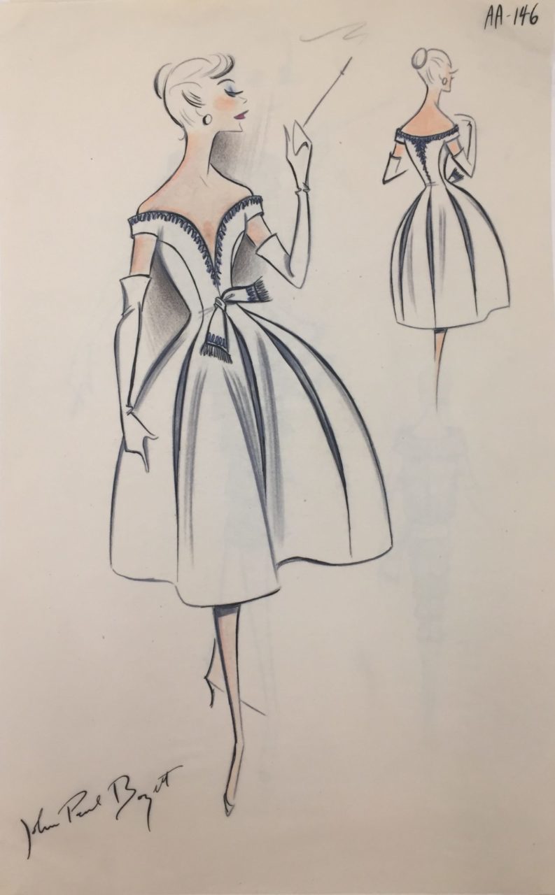 Sophie of Saks Fifth Avenue sketch collection