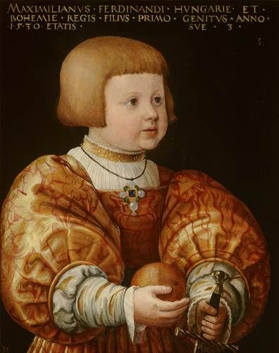 Portrait of Maximilian of Austria (1527-1576), Aged Three