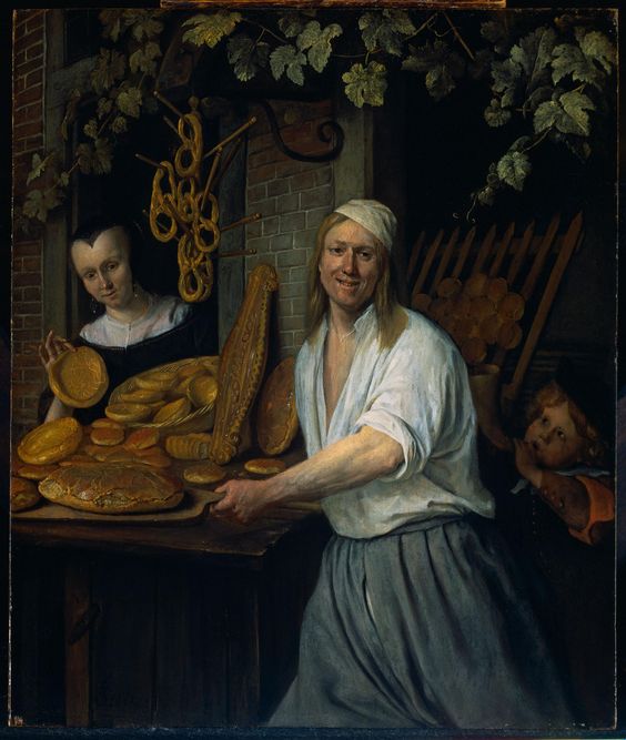 The Baker Arent Oostwaard and his Wife, Catharina Keizerswaard