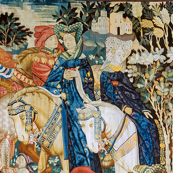The Devonshire Hunting Tapestry: Falconry