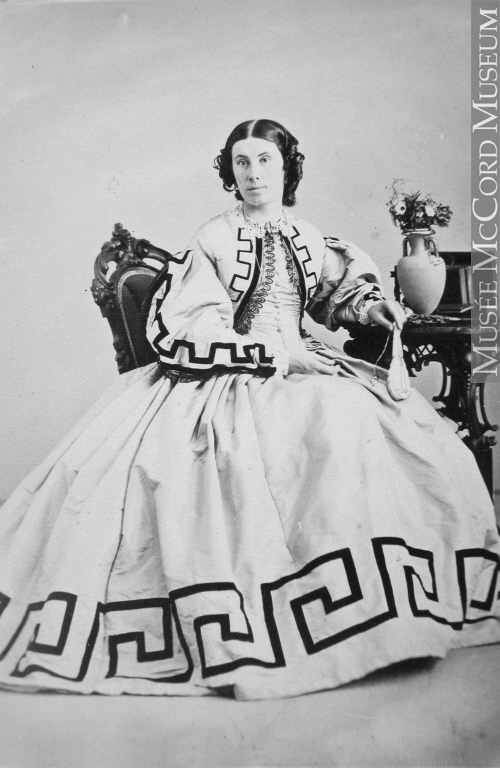 Mrs. Thomas Hodgins, Montreal, QC, 1863