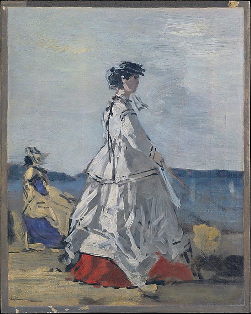 Princess Pauline Metternich (1836–1921) on the Beach