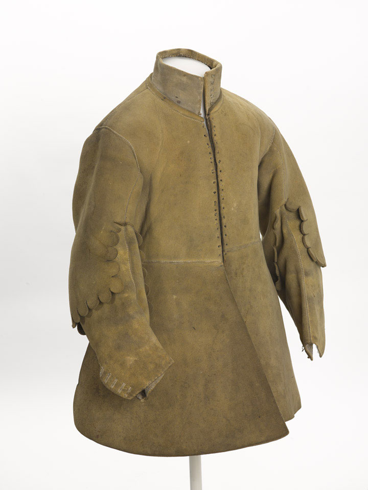 Buff coat worn by Major Thomas Sanders