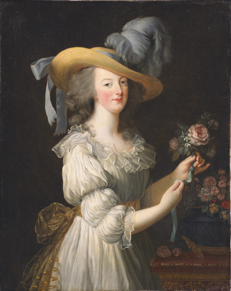 Marie Antoinette in a Chemise dress