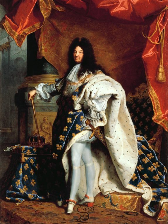 1701 – Hyacinthe Rigaud, Louis XIV | Fashion History Timeline