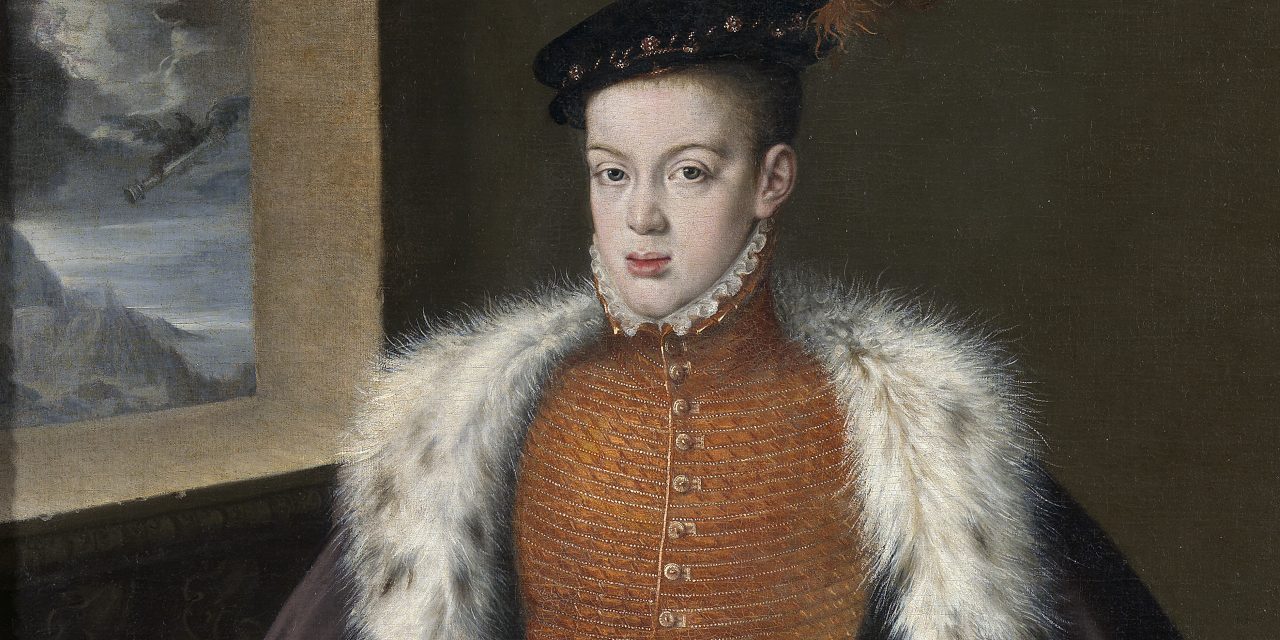 1555-59 – Alonso Sánchez Coello, Prince Don Carlos of Austria