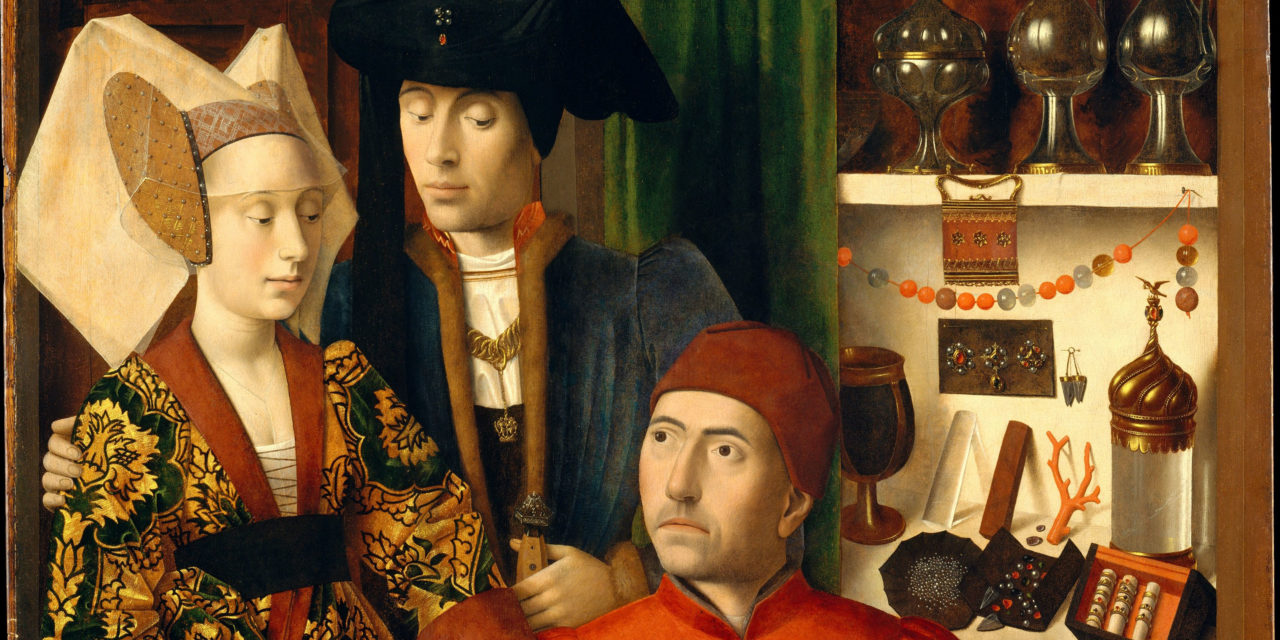 1449 – Petrus Christus, A Goldsmith in his Shop