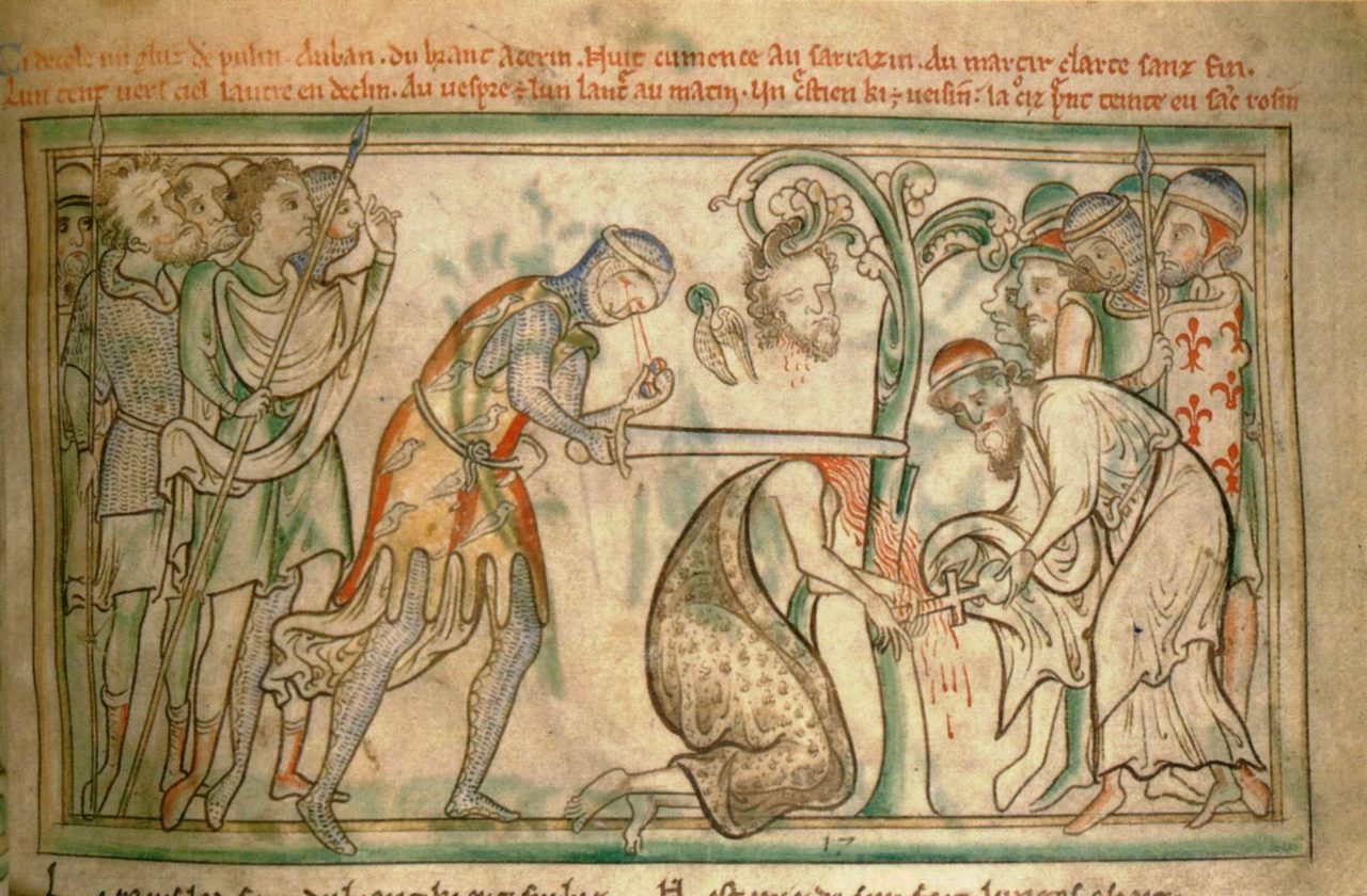 The martyrdom of St. Alban