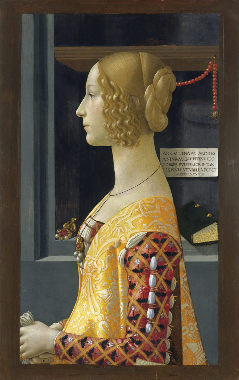 Portrait of Giovanna degli Albizzi Tornabuoni