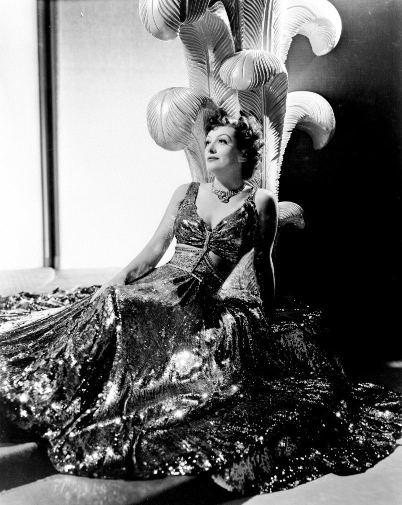 Joan Crawford as Crystal Allen in a publicity photograph for MGM's The Women