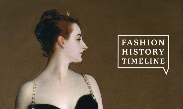 Welcome!  What is the Fashion History Timeline?