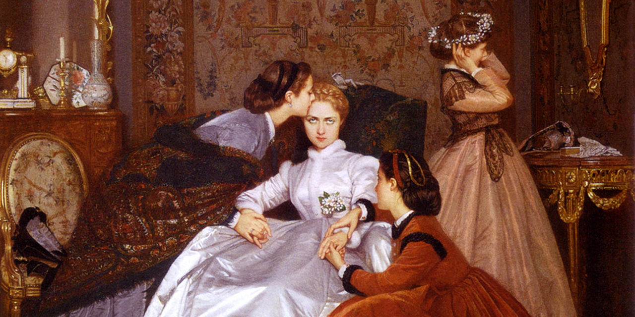 1866 – Auguste Toulmouche, The Hesitant Fiancée