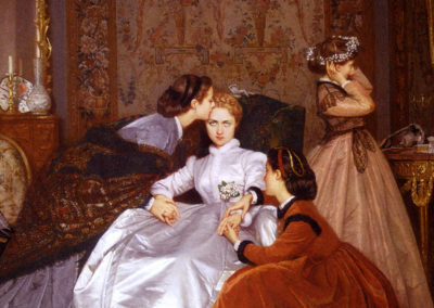 1866 – Auguste Toulmouche, The Hesitant Fiancée