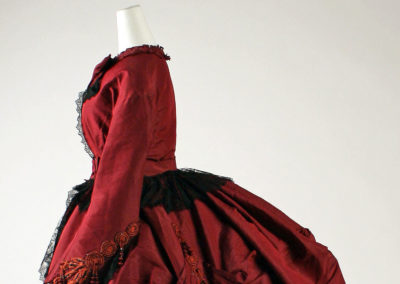 1869 – Red Silk Dress