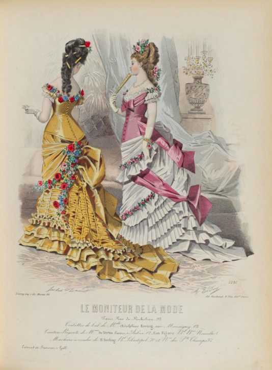 La Mode Illustree - 1879  1870s fashion, Fashion history, Historical  fashion