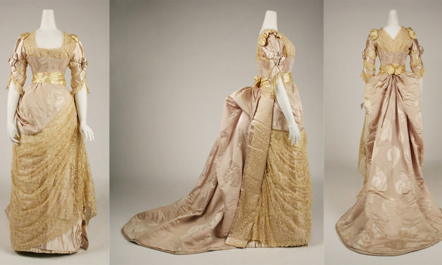 1887-1889 – Jean-Philippe Worth, Evening dress