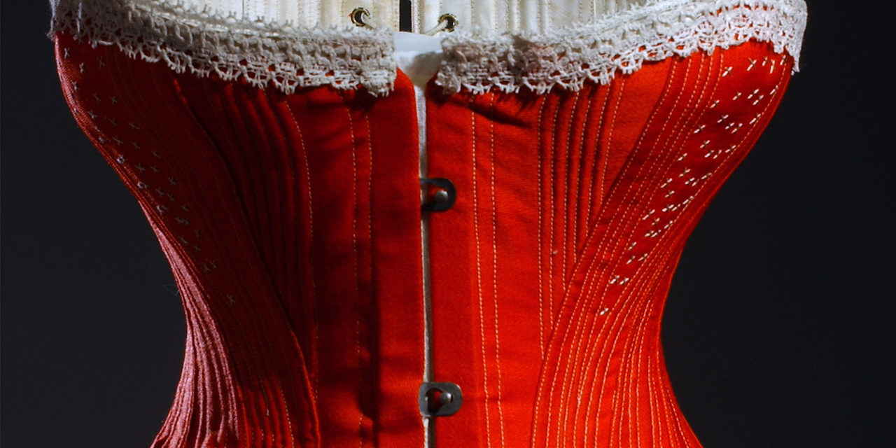 1880 – Red corset