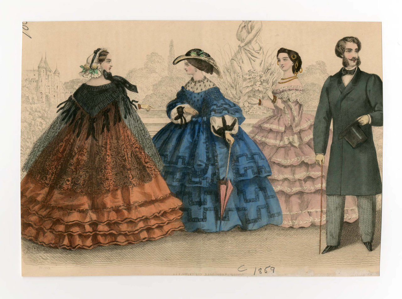Women 1857-1859, Plate 240