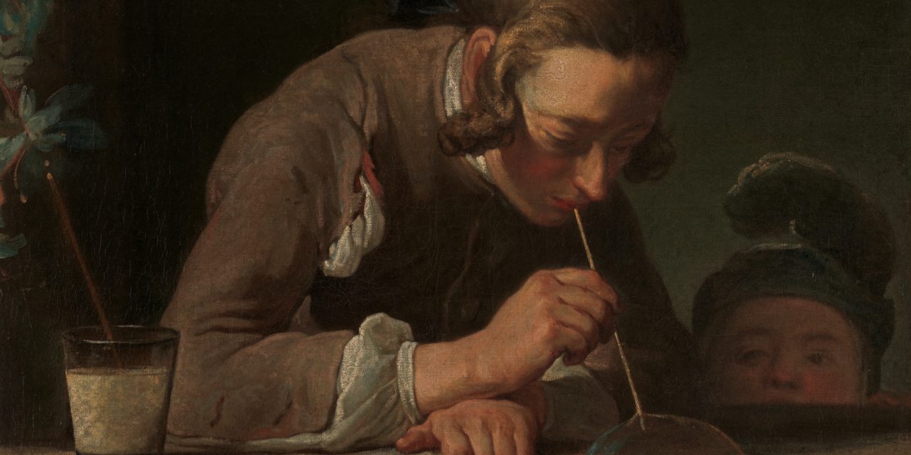 1733-34 – Jean Siméon Chardin, Soap Bubbles