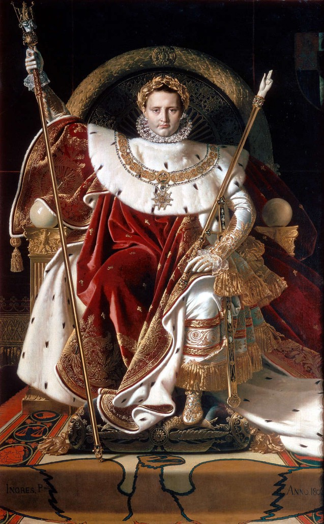 Napoleon on the Throne