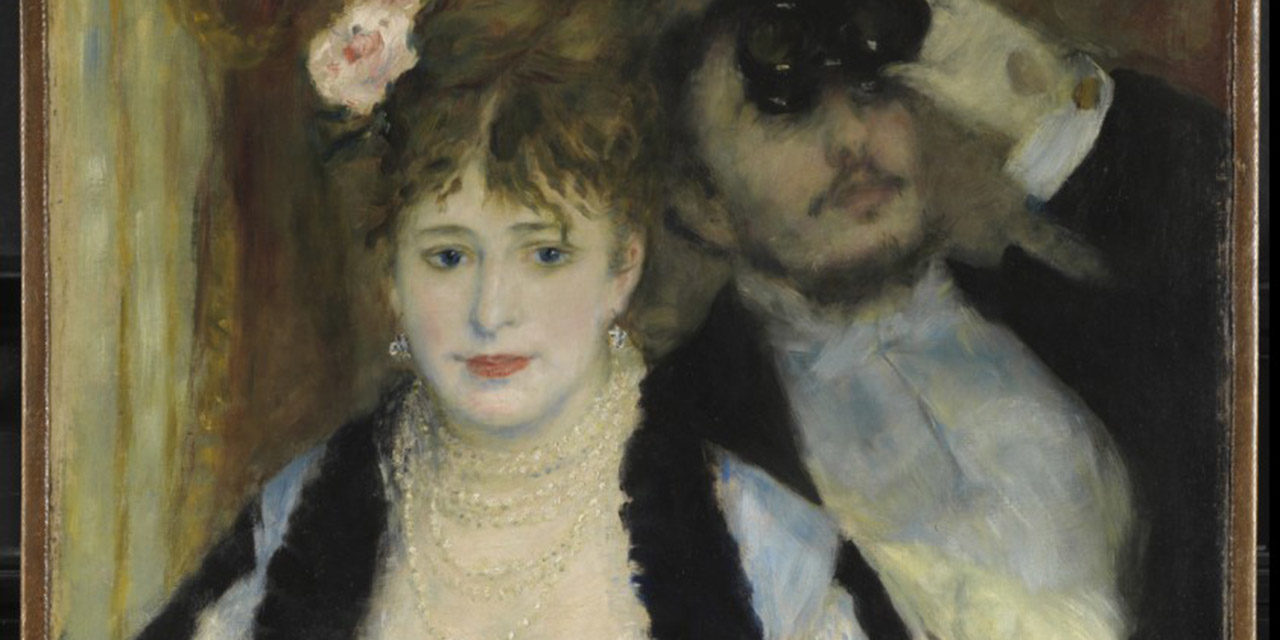 1874 – Pierre-Auguste Renoir, La Loge