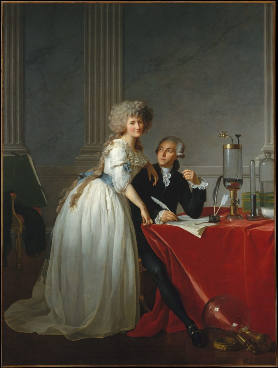Antoine Laurent Lavoisier (1743–1794) and His Wife (Marie Anne Pierrette Paulze, 1758–1836)