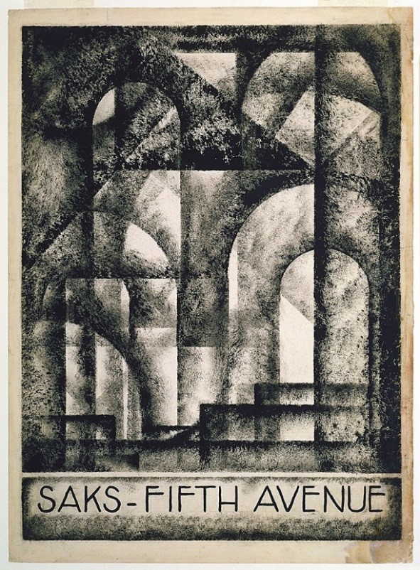 Donald Deskey design for Saks Fifth Avenue  brochure