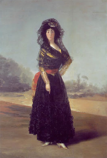Mourning Portrait of the Duchess of Alba, or The Black Duchess