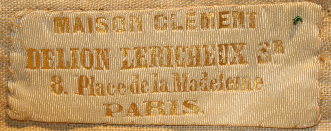 Afternoon dress (label)