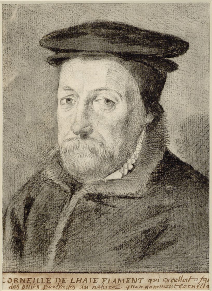Self-portrait of Corneille de Lyon (De La Haye)