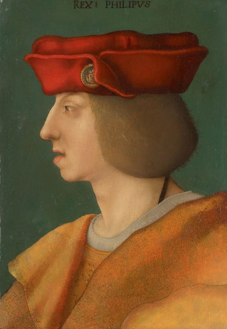 Emperor Ferdinand I (1503-1564), profile portrait