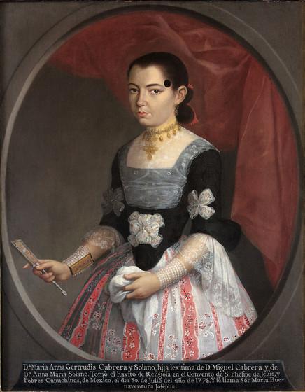 Portrait of María Ana Gertrudis Cabrera y Solano