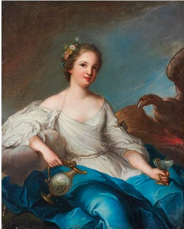 Portrait of Charlotte Louise de Rohan as Hebe