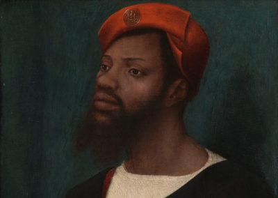 1525-30 – Jan Jansz Mostaert, Portrait of a Black Man