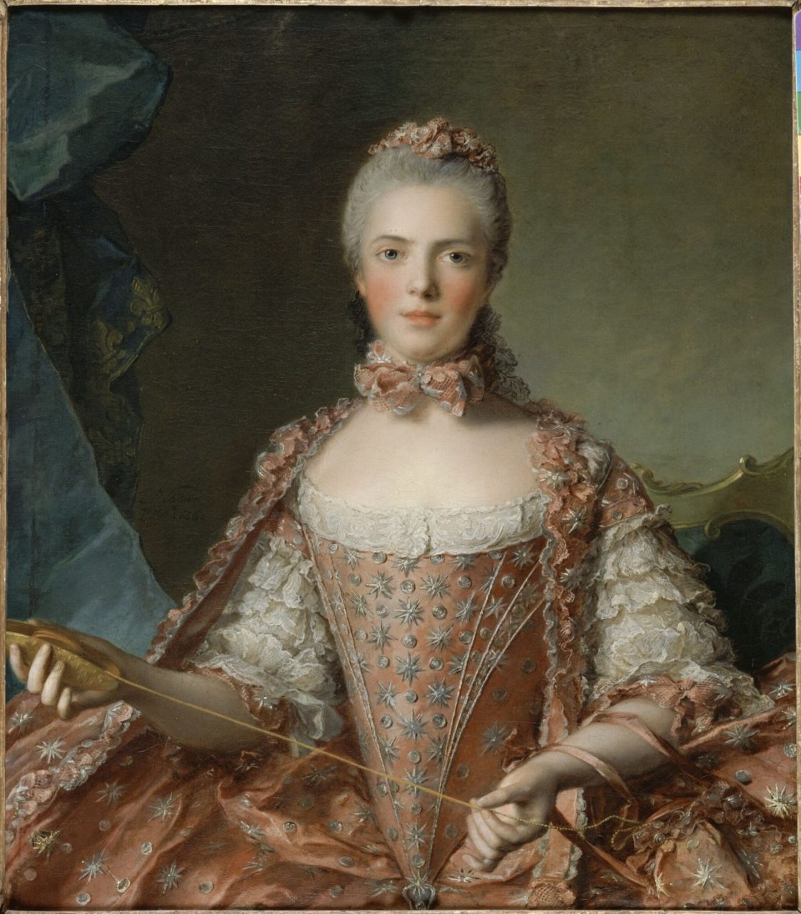 Marie-Adélaïde of France making knots