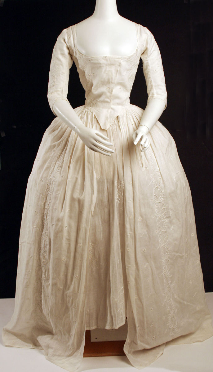 Robe  à l' Anglaise, Front