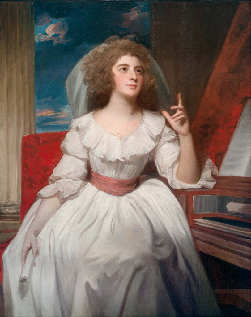 Mrs. Billington (1765/1768-1818) as Saint Cecilia