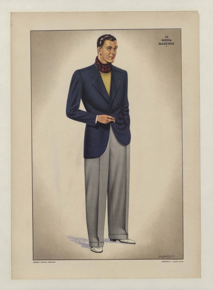Menswear 1930s- Italian, Plate 046