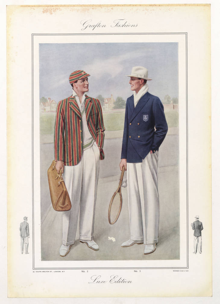 Menswear 1930s-English, Plate 001