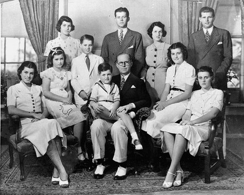 Kennedy family portrait