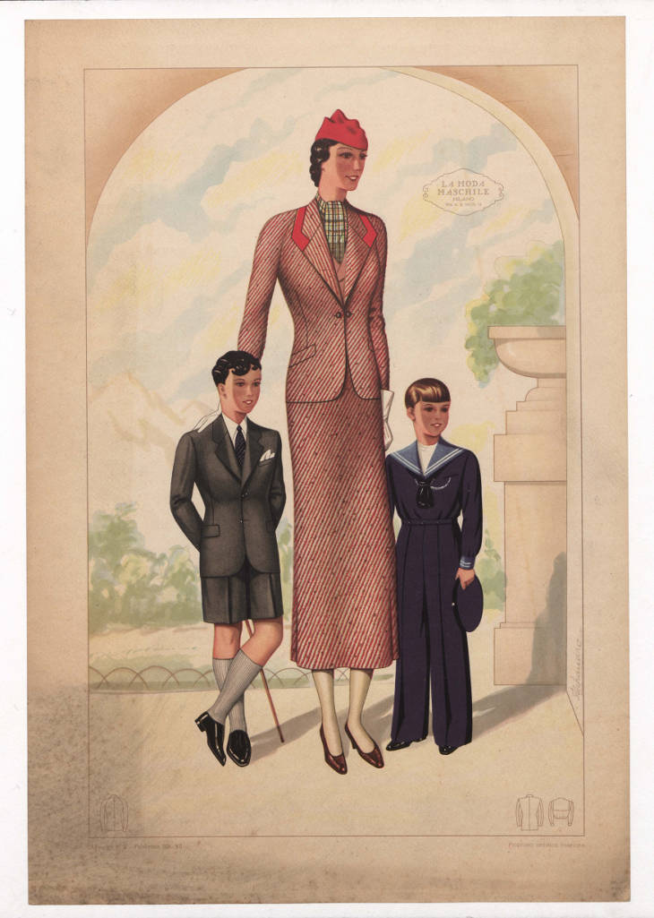 Menswear 1930s- Italian, Plate 010