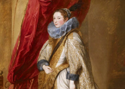 1625–27 – Anthony van Dyck, Genoese Noblewoman