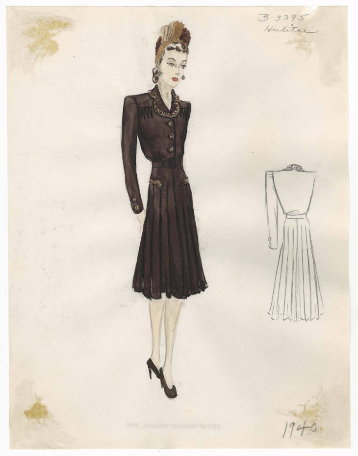 1940 1949 Fashion History Timeline