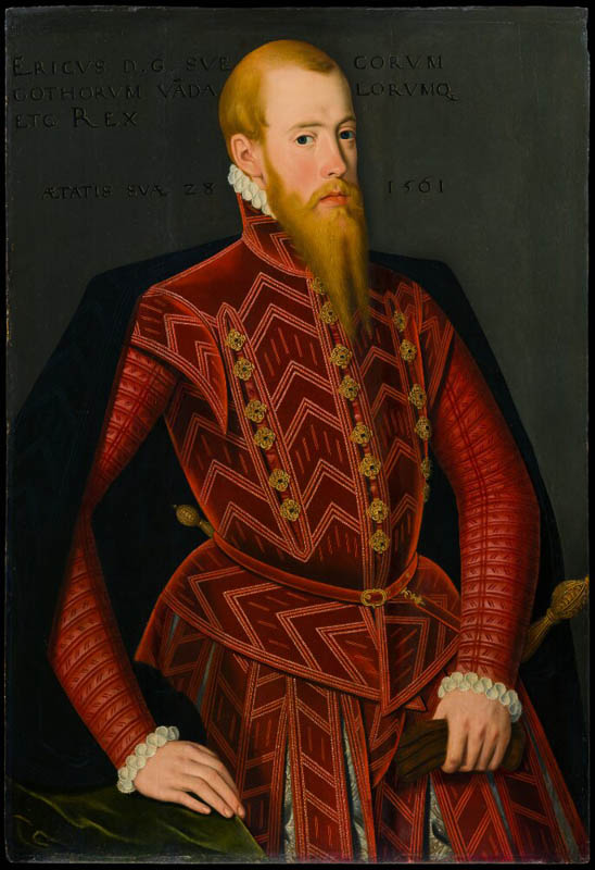 Erik XIV king of Sweden (1533-1577)