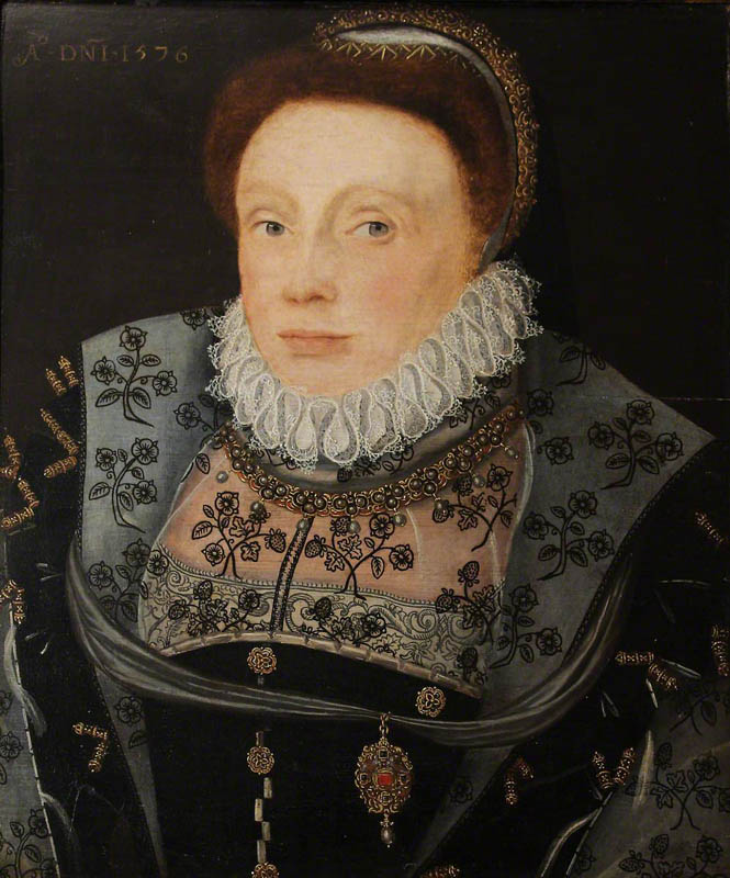 Portrait of an Unknown Lady (once called 'Catherine Parr', and then 'Catherine Vaux, Lady Throckmorton')