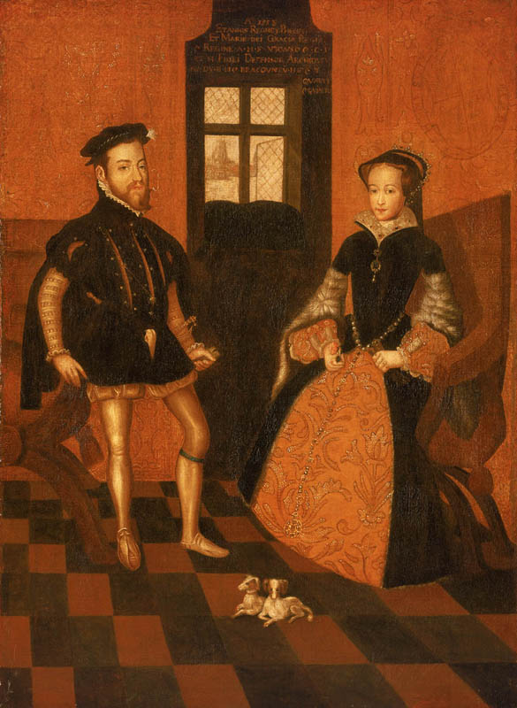 Mary I of England, 1516-58 and Philip II of Spain, 1527-98