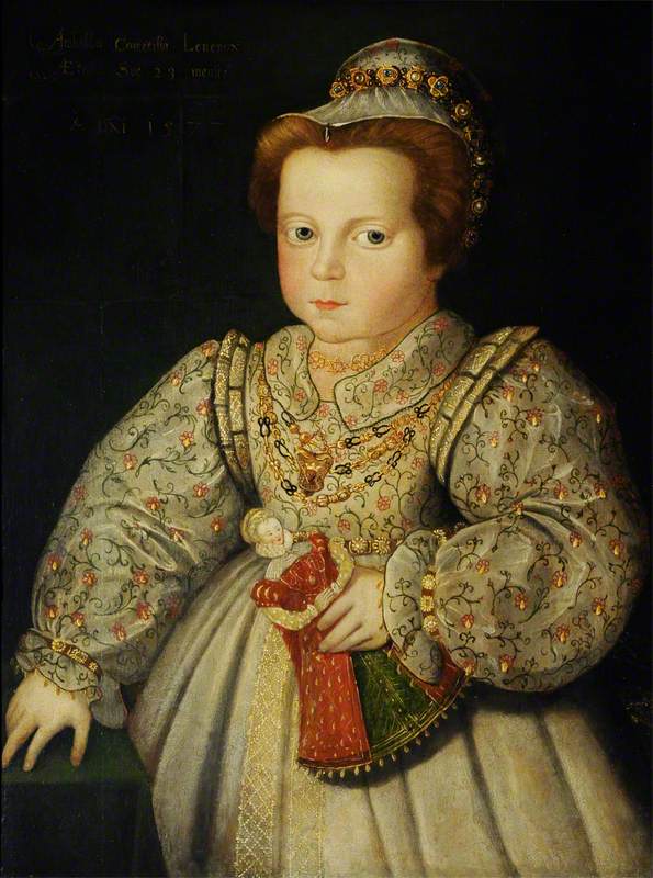 Lady Arabella Stuart, later Duchess of Somerset (1575-1615), aged 23 months